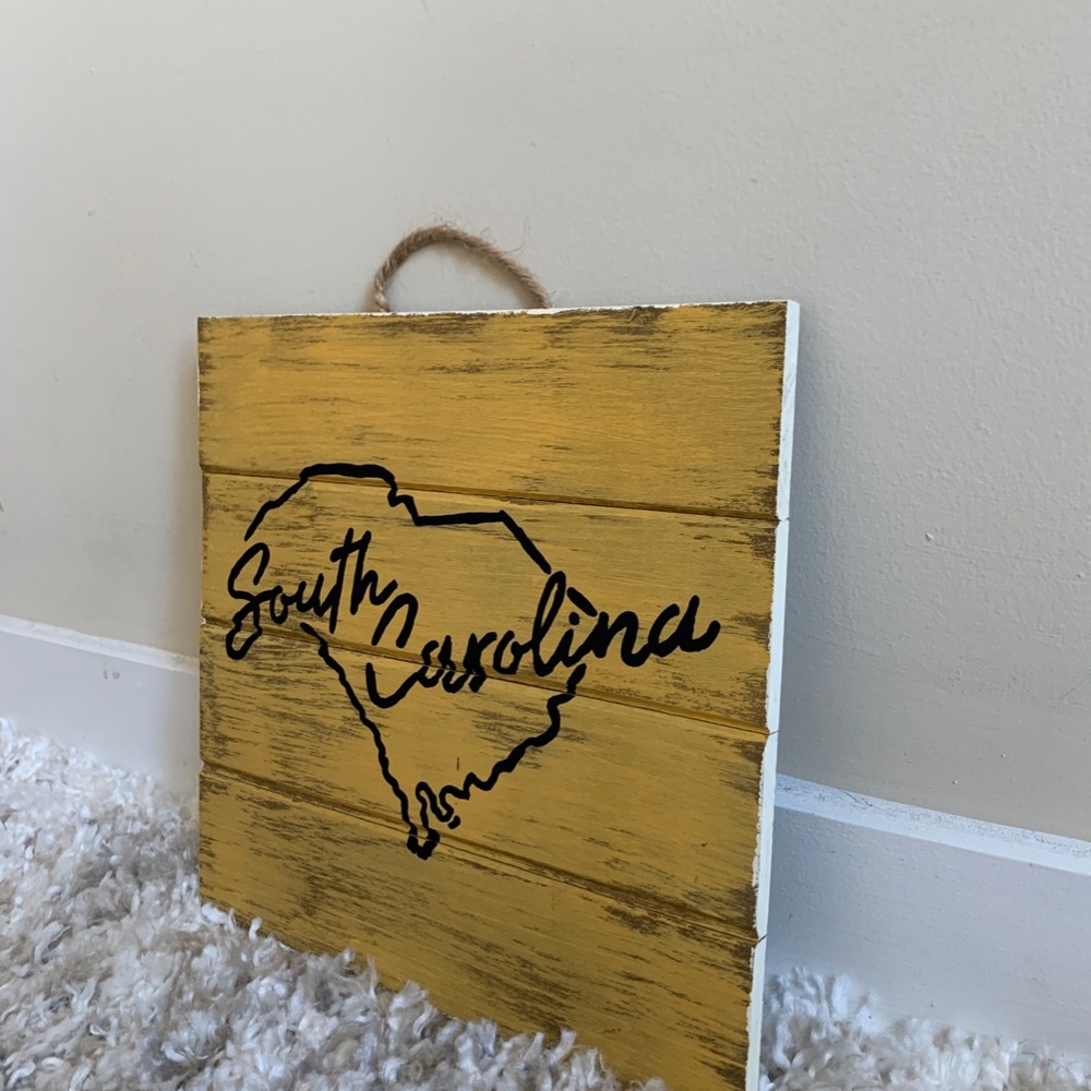 South Carolina Rustic Sign - Picture 3 of 6